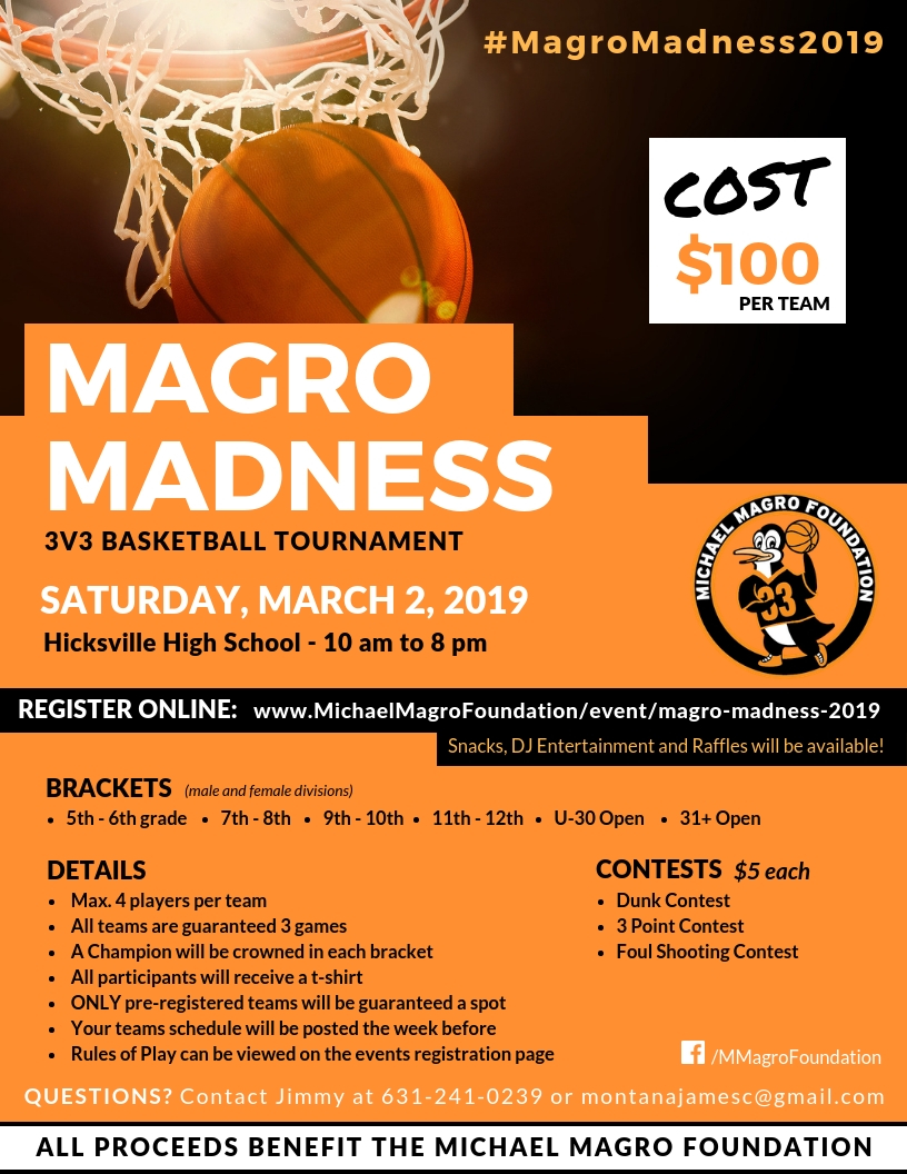 Margo Madness basketball tournament to help families with sick children